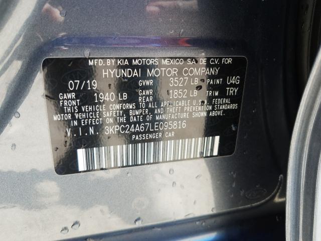 Photo 9 VIN: 3KPC24A67LE095816 - HYUNDAI ACCENT 