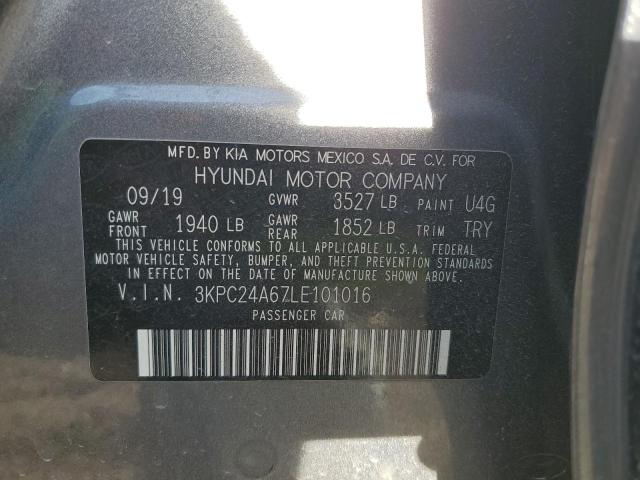 Photo 11 VIN: 3KPC24A67LE101016 - HYUNDAI ACCENT 