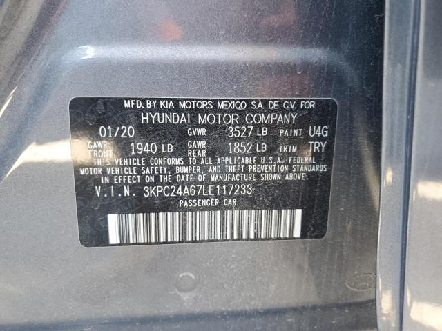 Photo 12 VIN: 3KPC24A67LE117233 - HYUNDAI ACCENT SE 