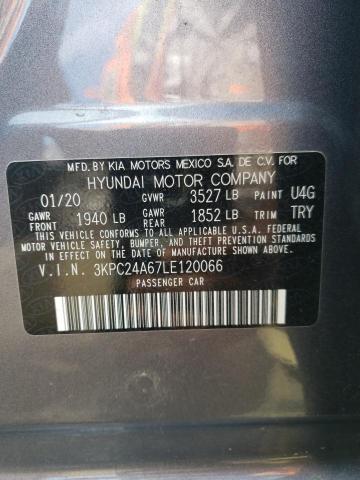 Photo 11 VIN: 3KPC24A67LE120066 - HYUNDAI ACCENT 