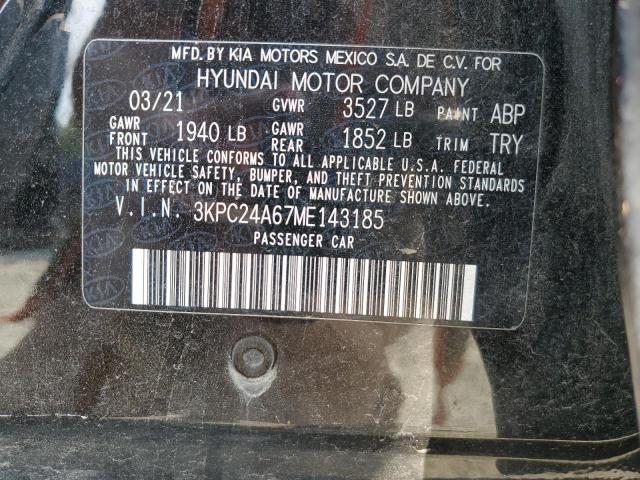 Photo 11 VIN: 3KPC24A67ME143185 - HYUNDAI ACCENT SE 