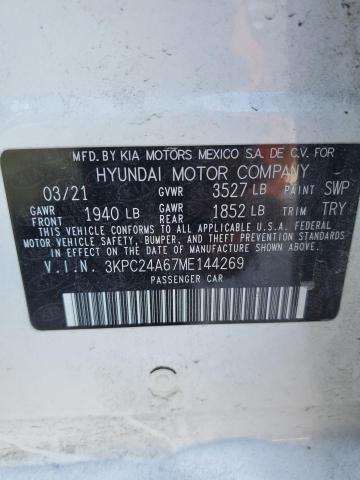 Photo 11 VIN: 3KPC24A67ME144269 - HYUNDAI ACCENT 