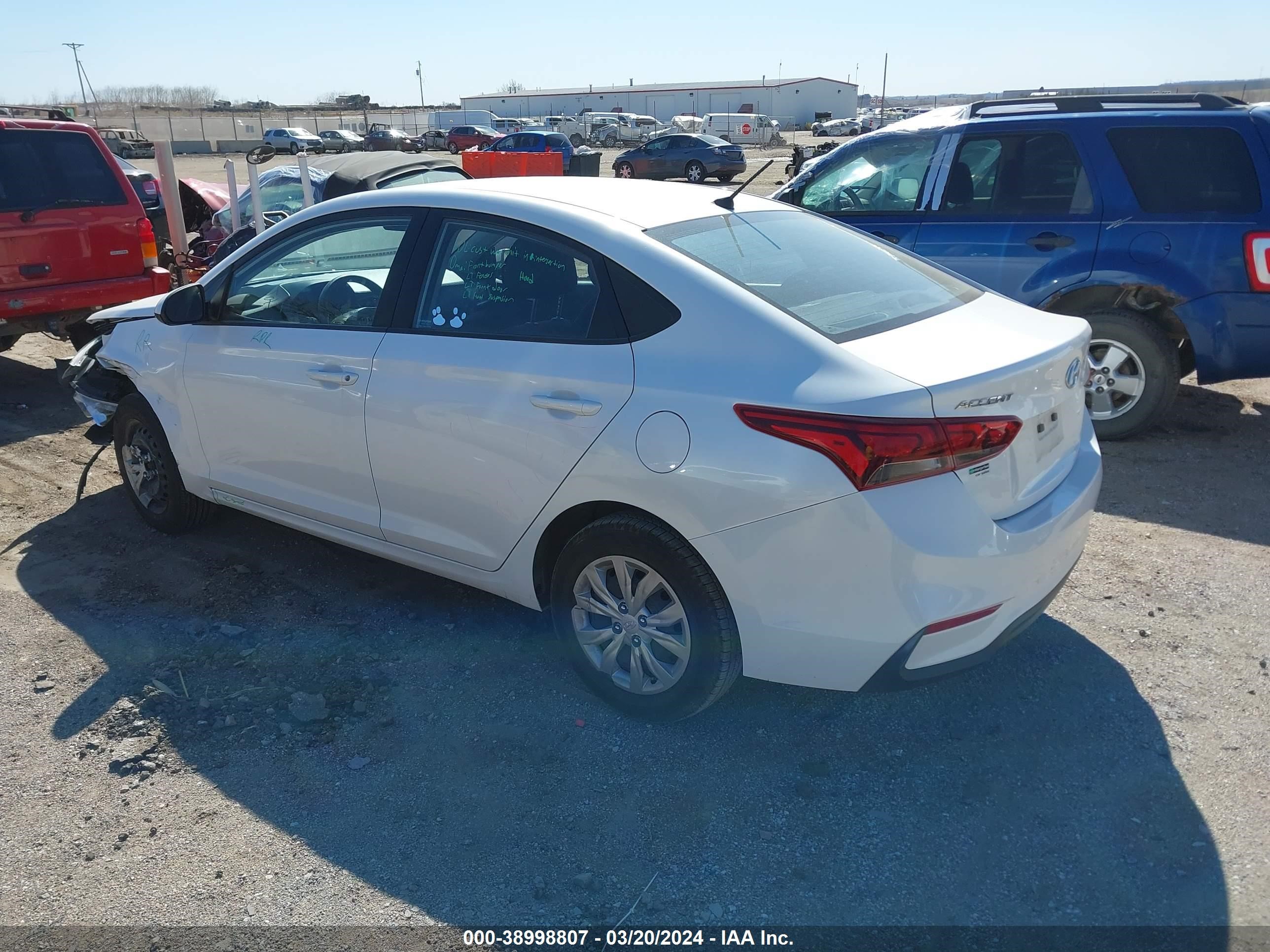 Photo 2 VIN: 3KPC24A68LE116351 - HYUNDAI ACCENT 