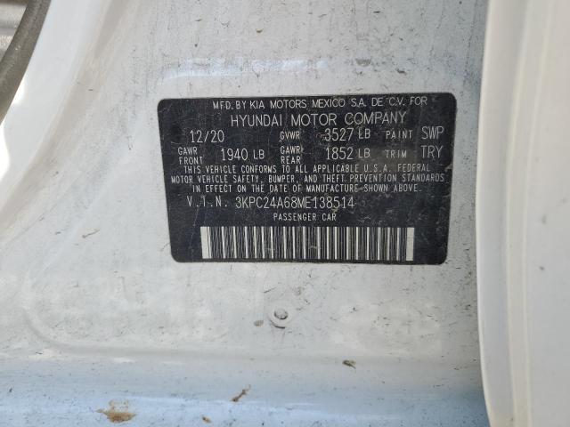 Photo 11 VIN: 3KPC24A68ME138514 - HYUNDAI ACCENT SE 