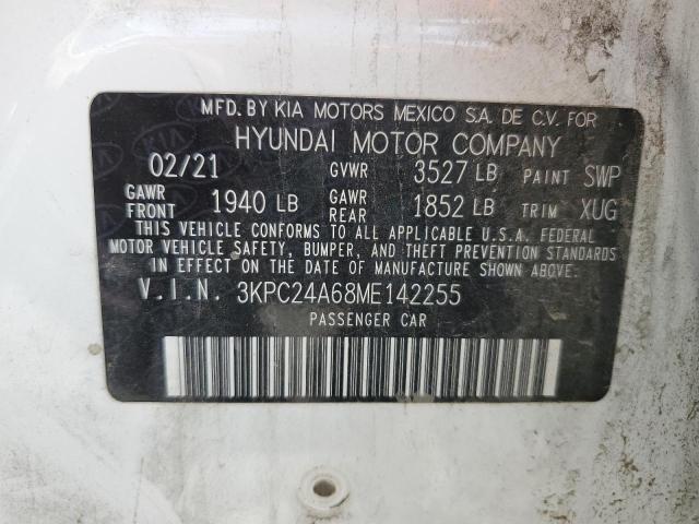 Photo 11 VIN: 3KPC24A68ME142255 - HYUNDAI ACCENT SE 