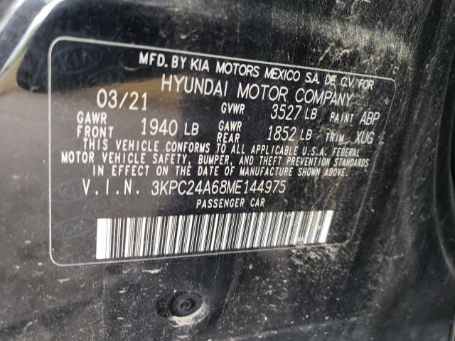 Photo 11 VIN: 3KPC24A68ME144975 - HYUNDAI ACCENT 