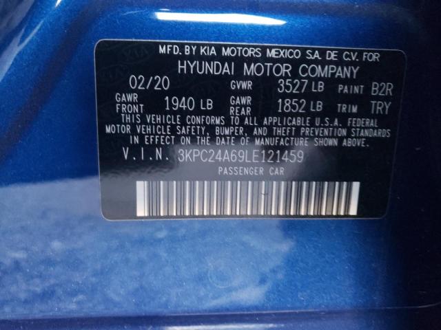 Photo 11 VIN: 3KPC24A69LE121459 - HYUNDAI ACCENT SE 