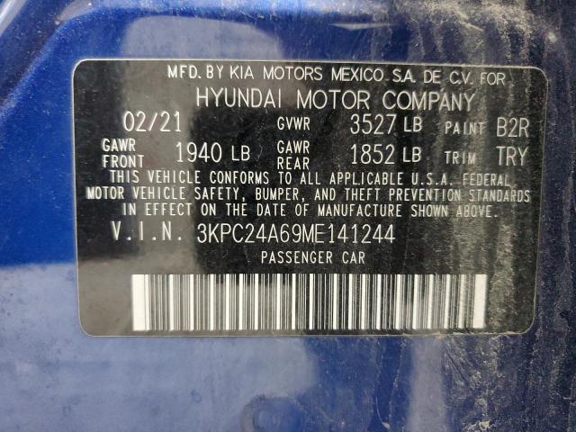 Photo 11 VIN: 3KPC24A69ME141244 - HYUNDAI ACCENT 