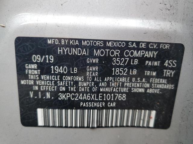 Photo 11 VIN: 3KPC24A6XLE101768 - HYUNDAI ACCENT 