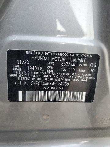 Photo 11 VIN: 3KPC24A6XME134769 - HYUNDAI ACCENT SE 