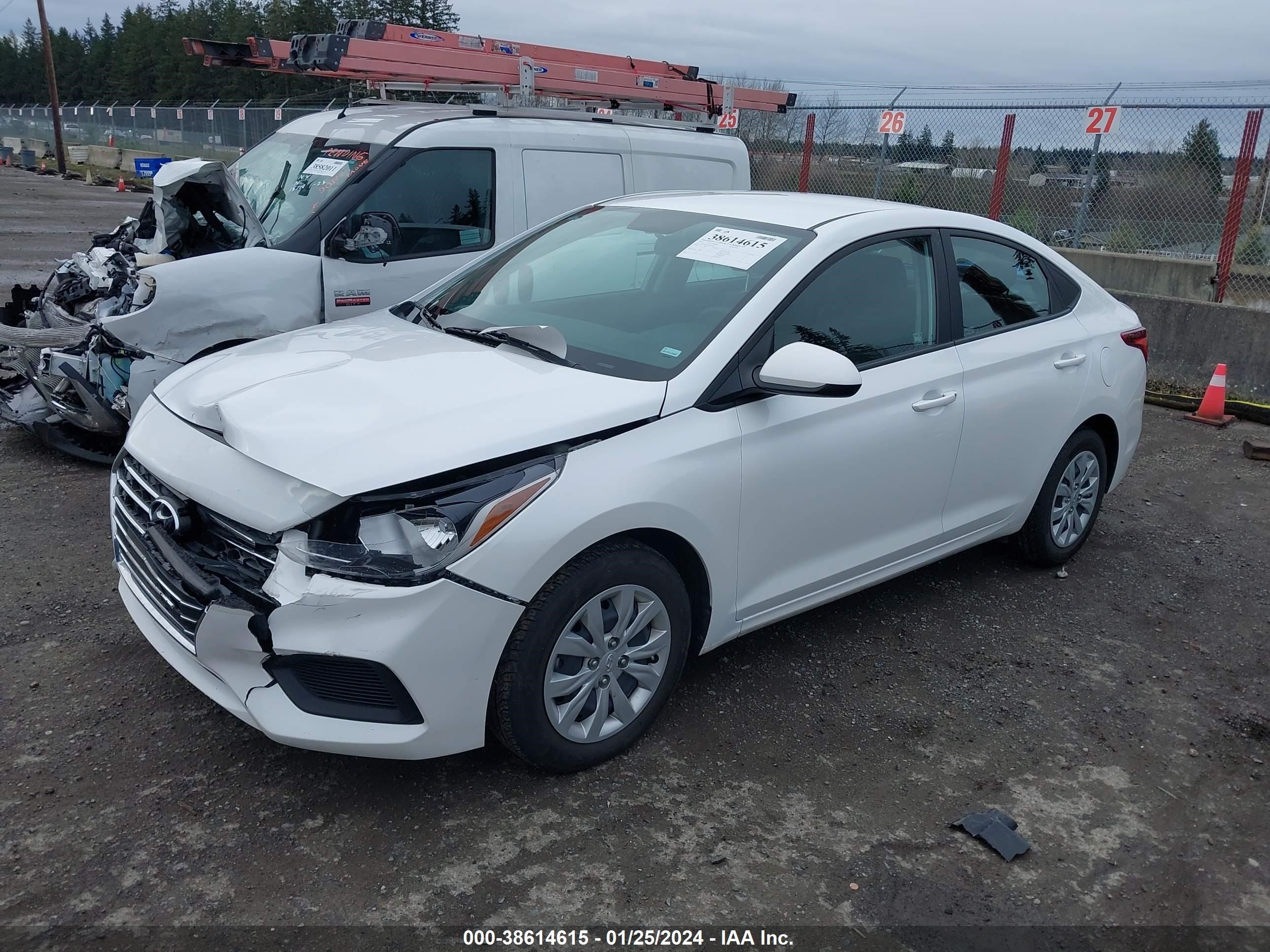 Photo 1 VIN: 3KPC24A6XME142953 - HYUNDAI ACCENT 