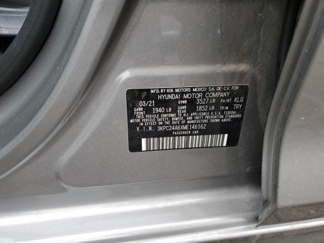 Photo 12 VIN: 3KPC24A6XME146162 - HYUNDAI ACCENT SE 