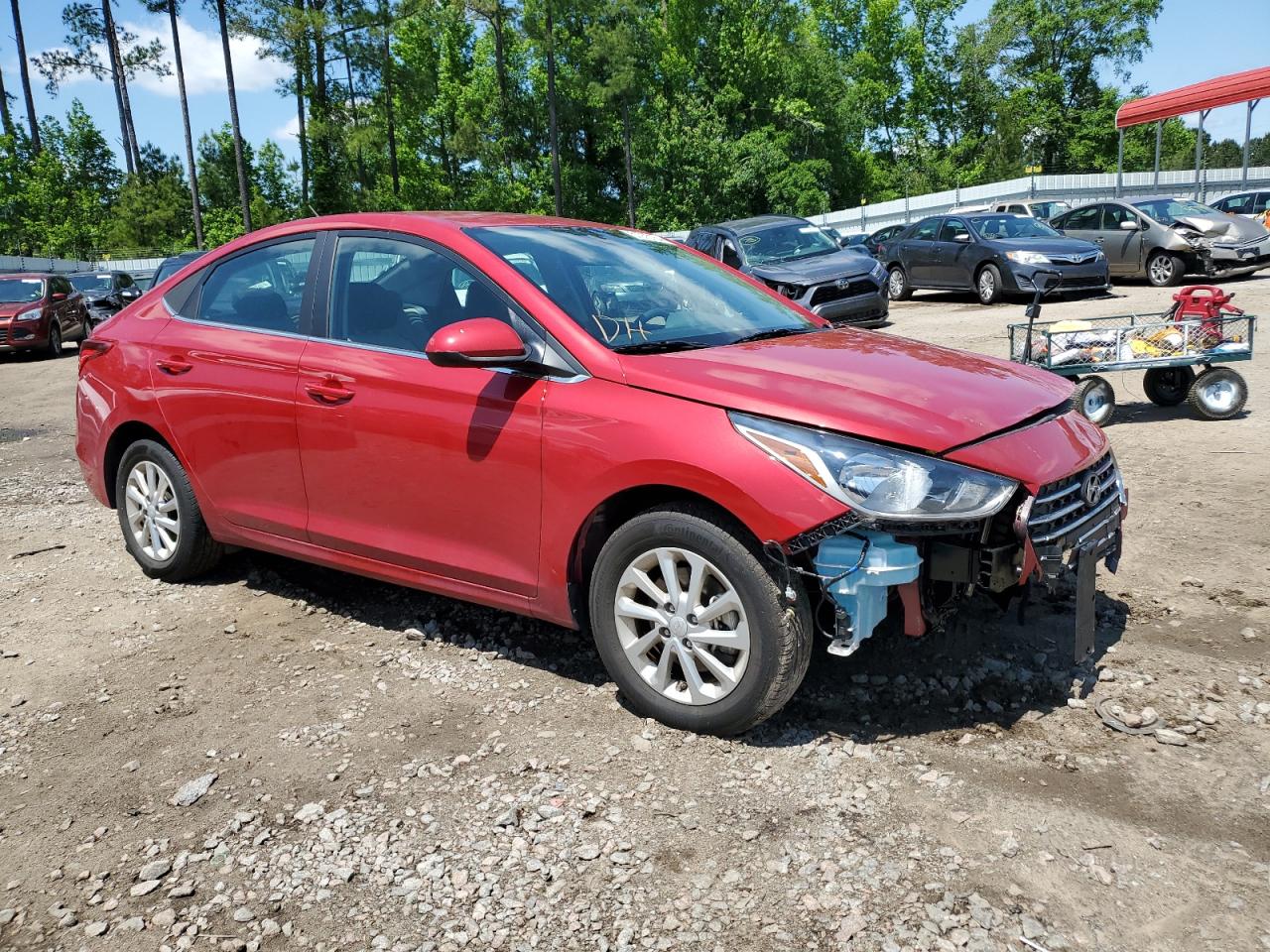 Photo 3 VIN: 3KPC24A6XNE176456 - HYUNDAI ACCENT 