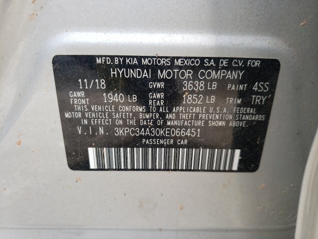 Photo 9 VIN: 3KPC34A30KE066451 - HYUNDAI ACCENT LIM 