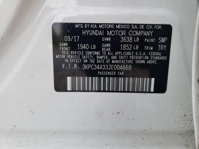 Photo 11 VIN: 3KPC34A33JE004668 - HYUNDAI ACCENT LIM 