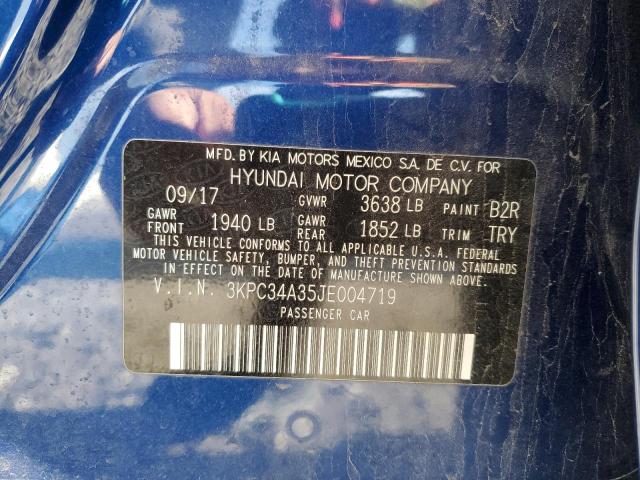 Photo 11 VIN: 3KPC34A35JE004719 - HYUNDAI ACCENT LIM 