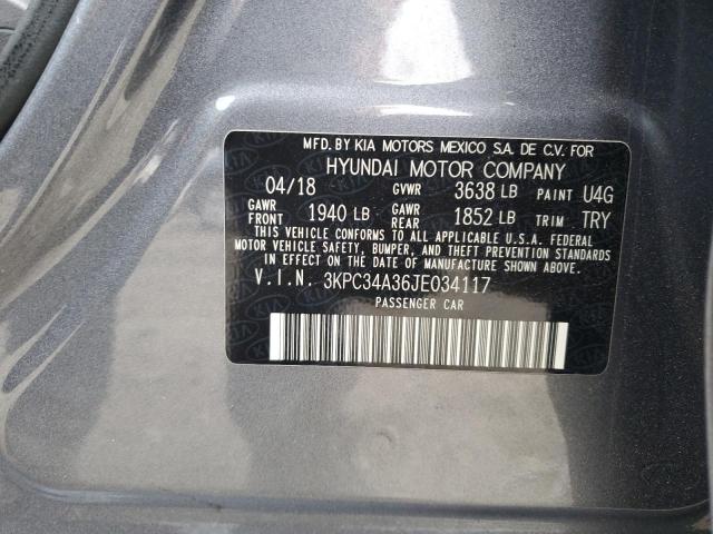 Photo 11 VIN: 3KPC34A36JE034117 - HYUNDAI ACCENT LIM 