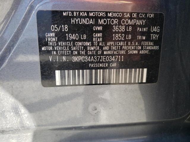 Photo 11 VIN: 3KPC34A37JE034711 - HYUNDAI ACCENT 