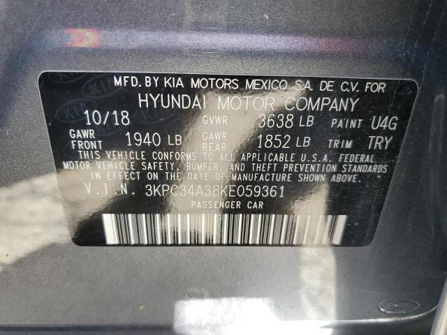 Photo 11 VIN: 3KPC34A38KE059361 - HYUNDAI ACCENT LIM 