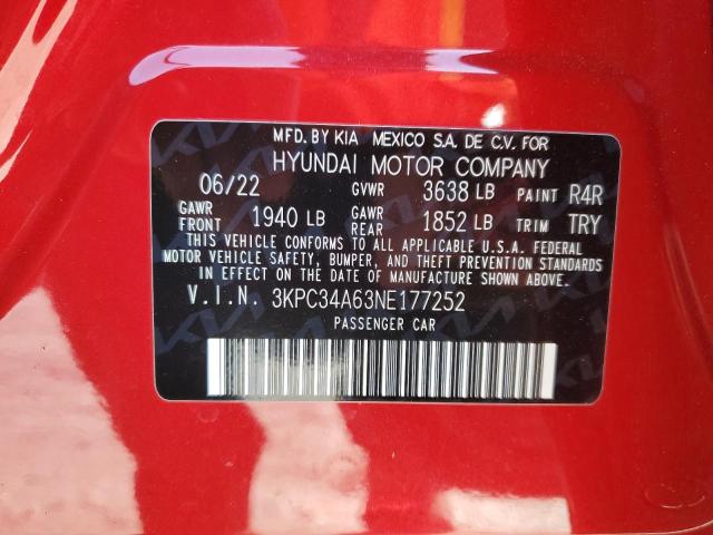 Photo 11 VIN: 3KPC34A63NE177252 - HYUNDAI ACCENT LIM 