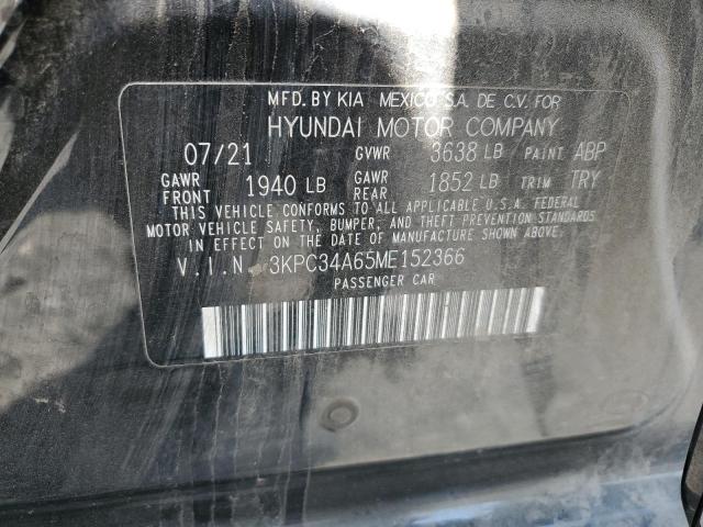 Photo 11 VIN: 3KPC34A65ME152366 - HYUNDAI ACCENT LIM 