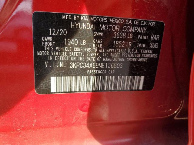 Photo 11 VIN: 3KPC34A69ME136803 - HYUNDAI ACCENT 