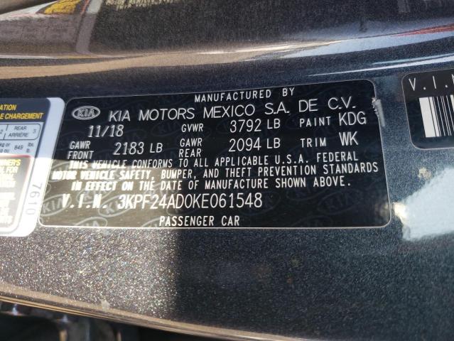 Photo 11 VIN: 3KPF24AD0KE061548 - KIA FORTE FE 