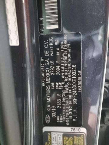 Photo 11 VIN: 3KPF24AD0KE103216 - KIA FORTE 