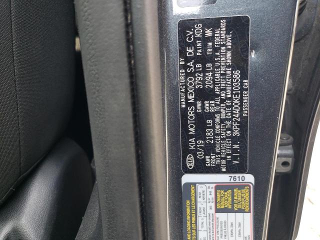 Photo 11 VIN: 3KPF24AD0KE103586 - KIA FORTE FE 