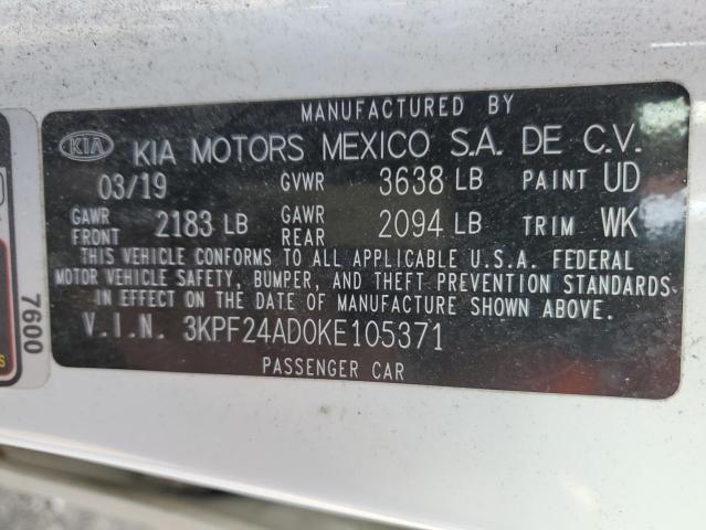 Photo 11 VIN: 3KPF24AD0KE105371 - KIA FORTE 