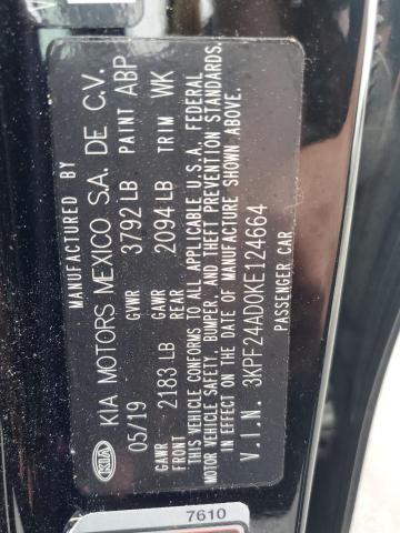 Photo 11 VIN: 3KPF24AD0KE124664 - KIA FORTE 