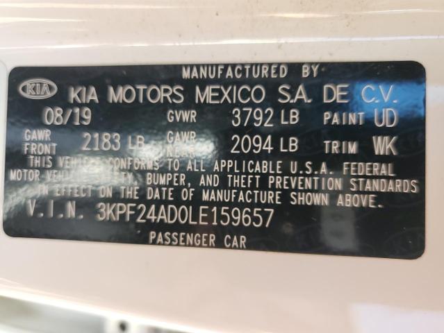 Photo 11 VIN: 3KPF24AD0LE159657 - KIA FORTE FE 