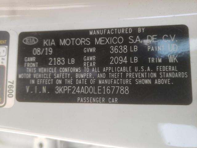 Photo 9 VIN: 3KPF24AD0LE167788 - KIA FORTE FE 