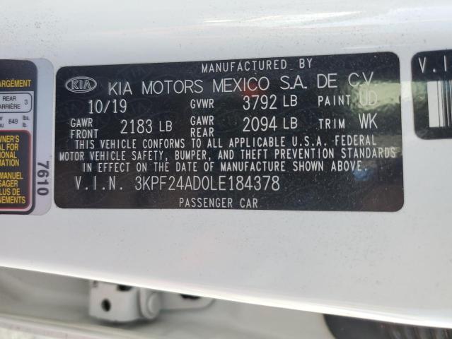 Photo 11 VIN: 3KPF24AD0LE184378 - KIA FORTE FE 