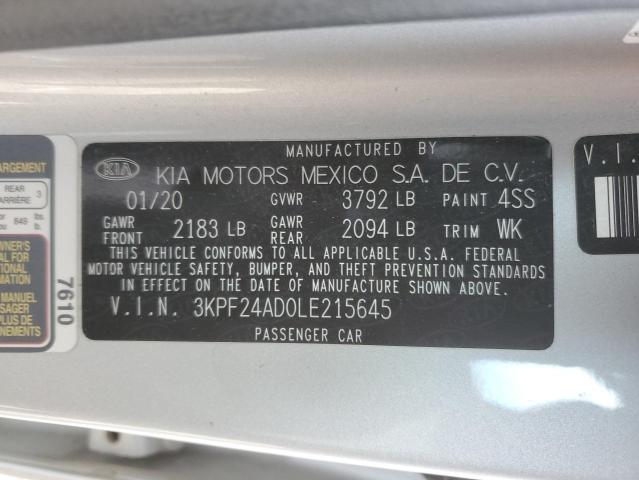 Photo 12 VIN: 3KPF24AD0LE215645 - KIA FORTE 