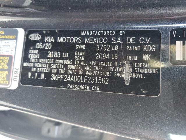 Photo 11 VIN: 3KPF24AD0LE251562 - KIA FORTE 