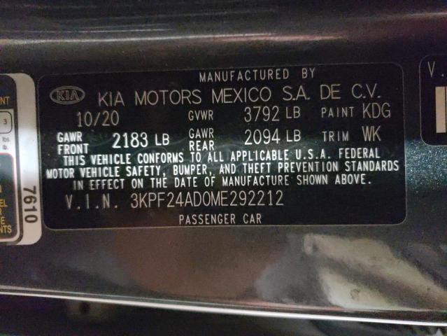 Photo 12 VIN: 3KPF24AD0ME292212 - KIA FORTE 