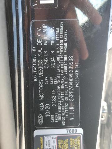 Photo 11 VIN: 3KPF24AD0ME299998 - KIA FORTE FE 