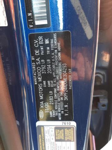 Photo 12 VIN: 3KPF24AD0ME304293 - KIA FORTE 