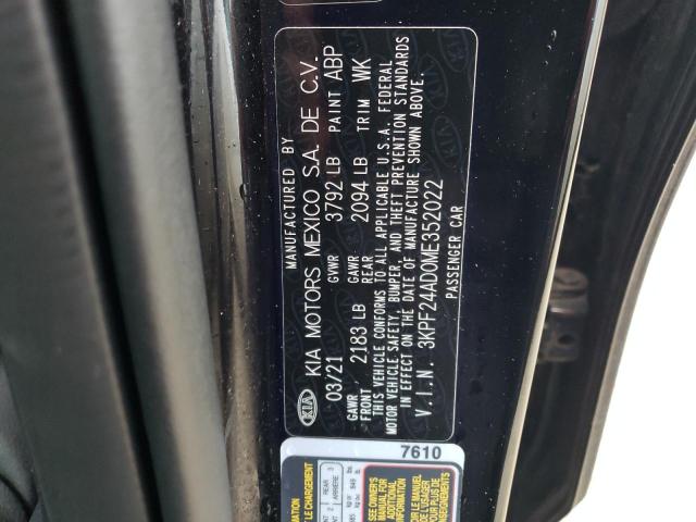 Photo 11 VIN: 3KPF24AD0ME352022 - KIA FORTE FE 