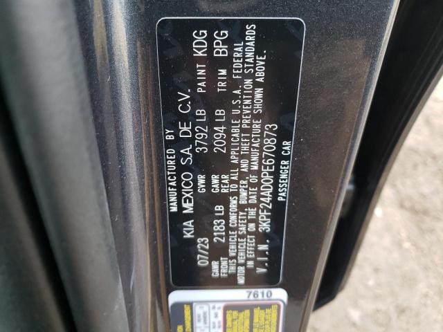 Photo 11 VIN: 3KPF24AD0PE670873 - KIA FORTE 