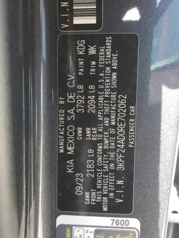 Photo 11 VIN: 3KPF24AD0RE702062 - KIA FORTE LX 