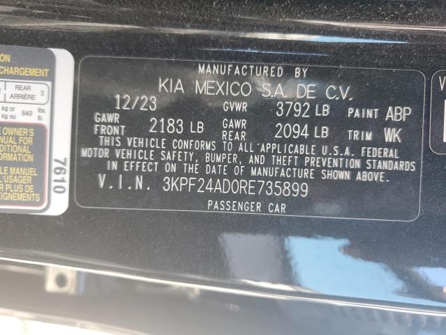 Photo 12 VIN: 3KPF24AD0RE735899 - KIA FORTE LX 