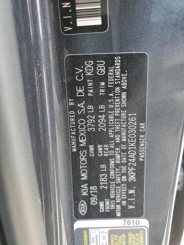 Photo 11 VIN: 3KPF24AD1KE030261 - KIA FORTE 