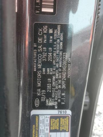 Photo 11 VIN: 3KPF24AD1KE091223 - KIA FORTE FE 