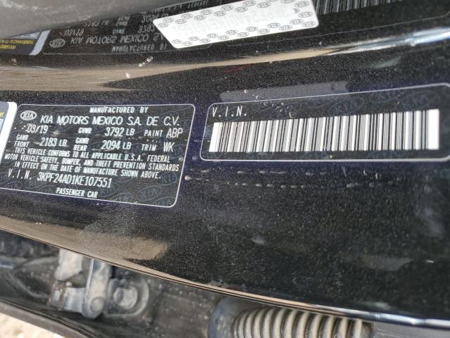 Photo 11 VIN: 3KPF24AD1KE107551 - KIA FORTE 