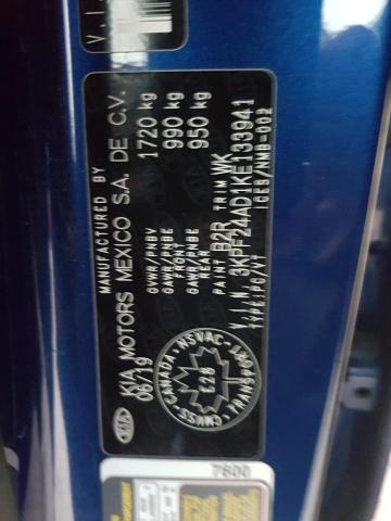 Photo 11 VIN: 3KPF24AD1KE133941 - KIA FORTE 