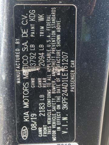 Photo 11 VIN: 3KPF24AD1LE161207 - KIA FORTE 