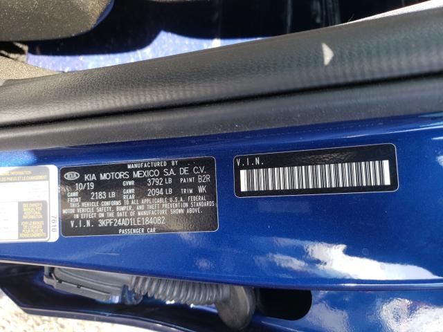 Photo 9 VIN: 3KPF24AD1LE184082 - KIA FORTE FE 