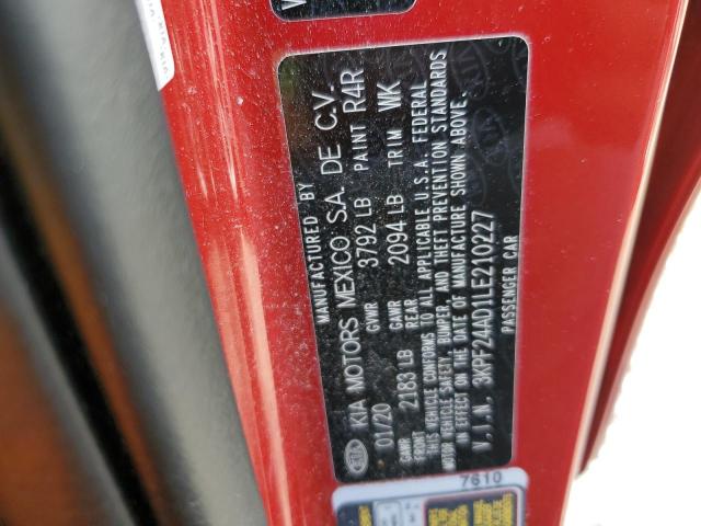 Photo 9 VIN: 3KPF24AD1LE210227 - KIA FORTE FE 